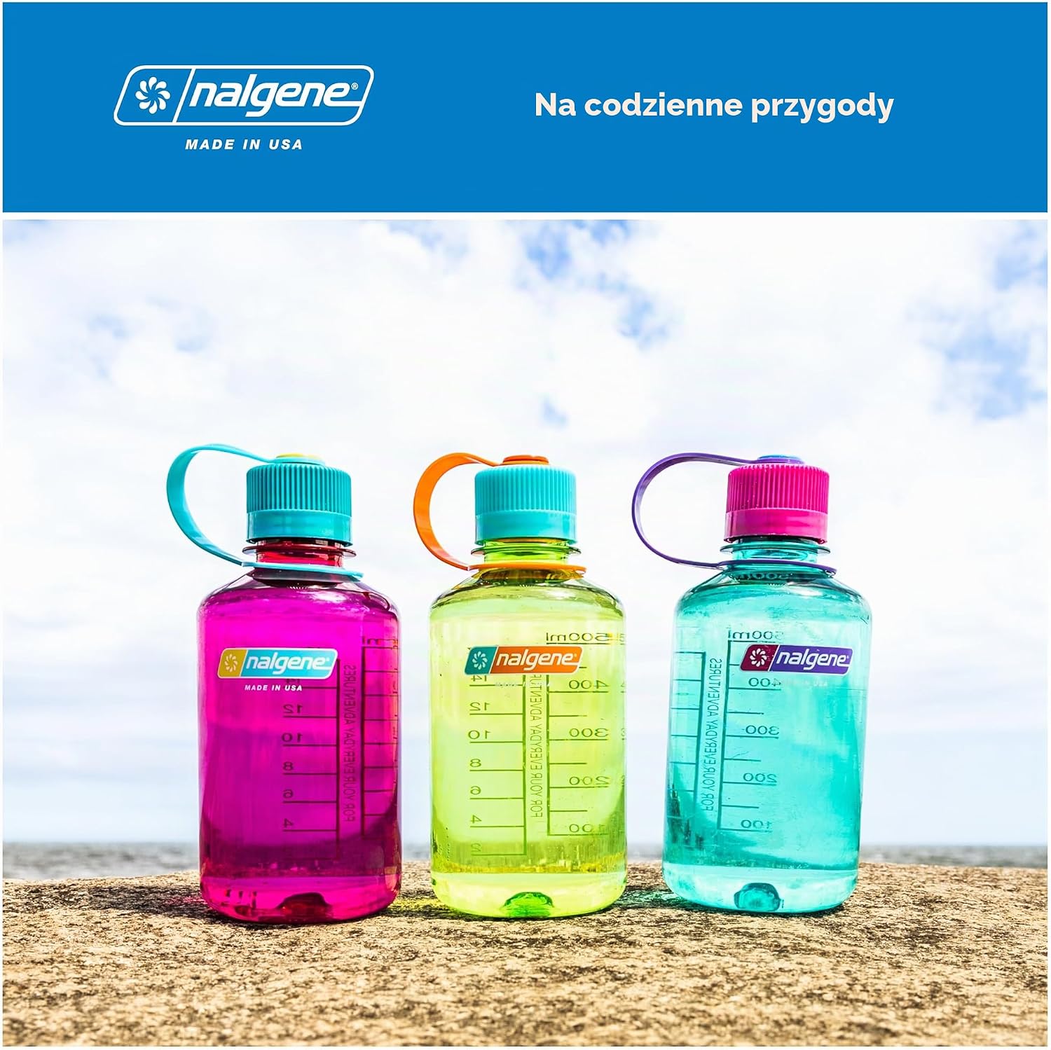 Thumbnail 6 de Nalgene REL078799 Sustain – butelka Tritan Renew 473 ml, wąski otwór