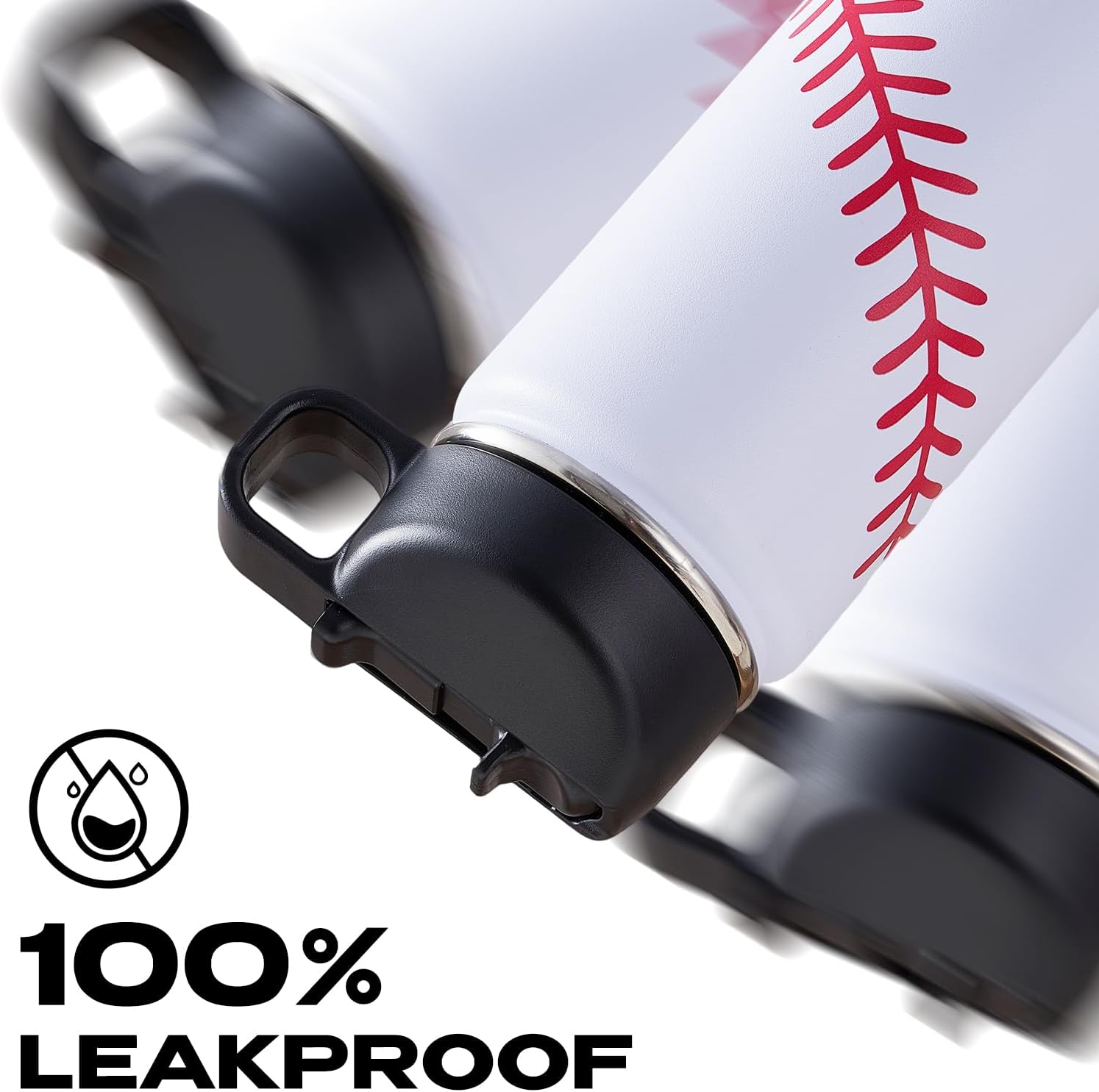 Detalle 2 de RhythmFit Baseball Water Bottles 18 oz