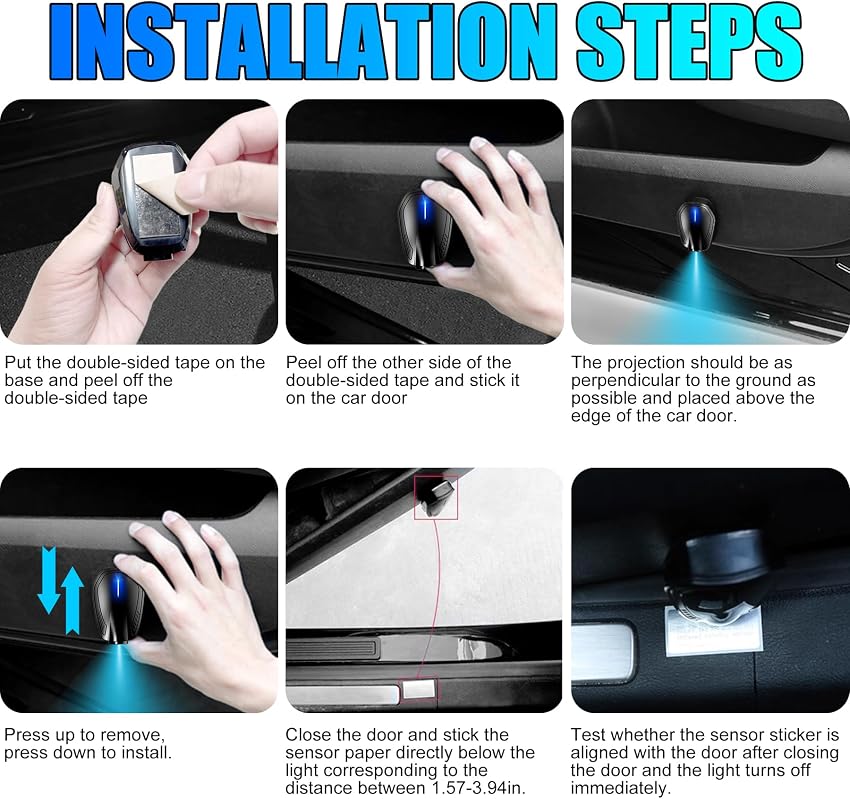 Detalle 2 de Beeeee-nn Car Door Logo Projector Lights 2pcs