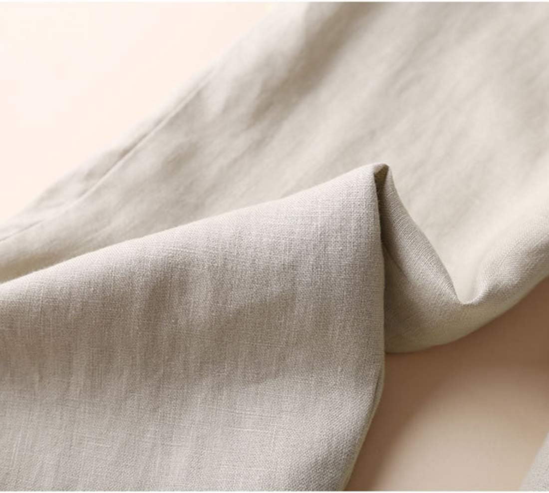 Thumbnail 5 de Tanming Linen Pants for Women: Summer High-Waisted White Linen Pants