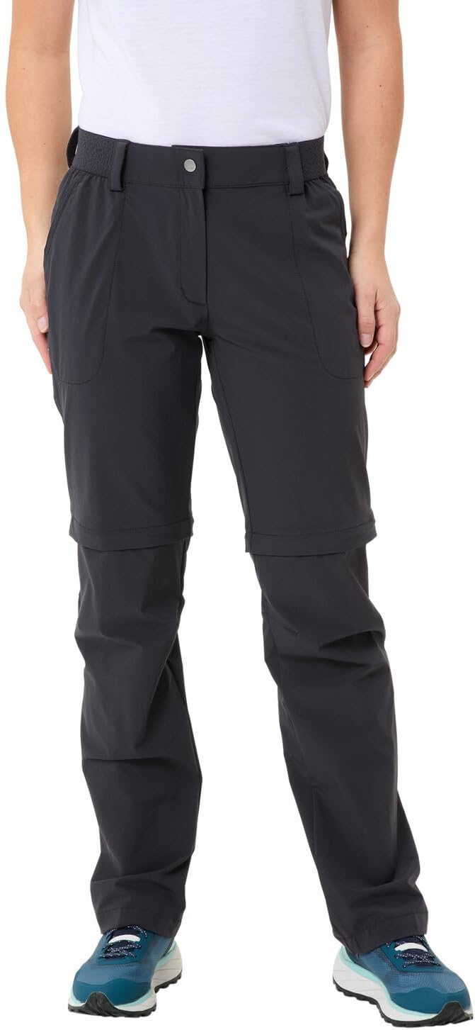 Detalle de VAUDE Damen Trekkinghose Women’s Farley Stretch Zip Pants II – mit herausnehmbaren Beinteilen