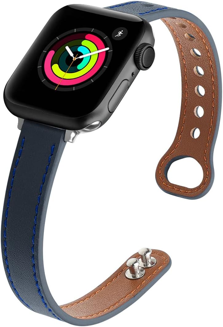 Thumbnail 5 de segoo Leather Band for Apple Watch — 38–49mm, Top Grain Leather, Slim & Comfortable