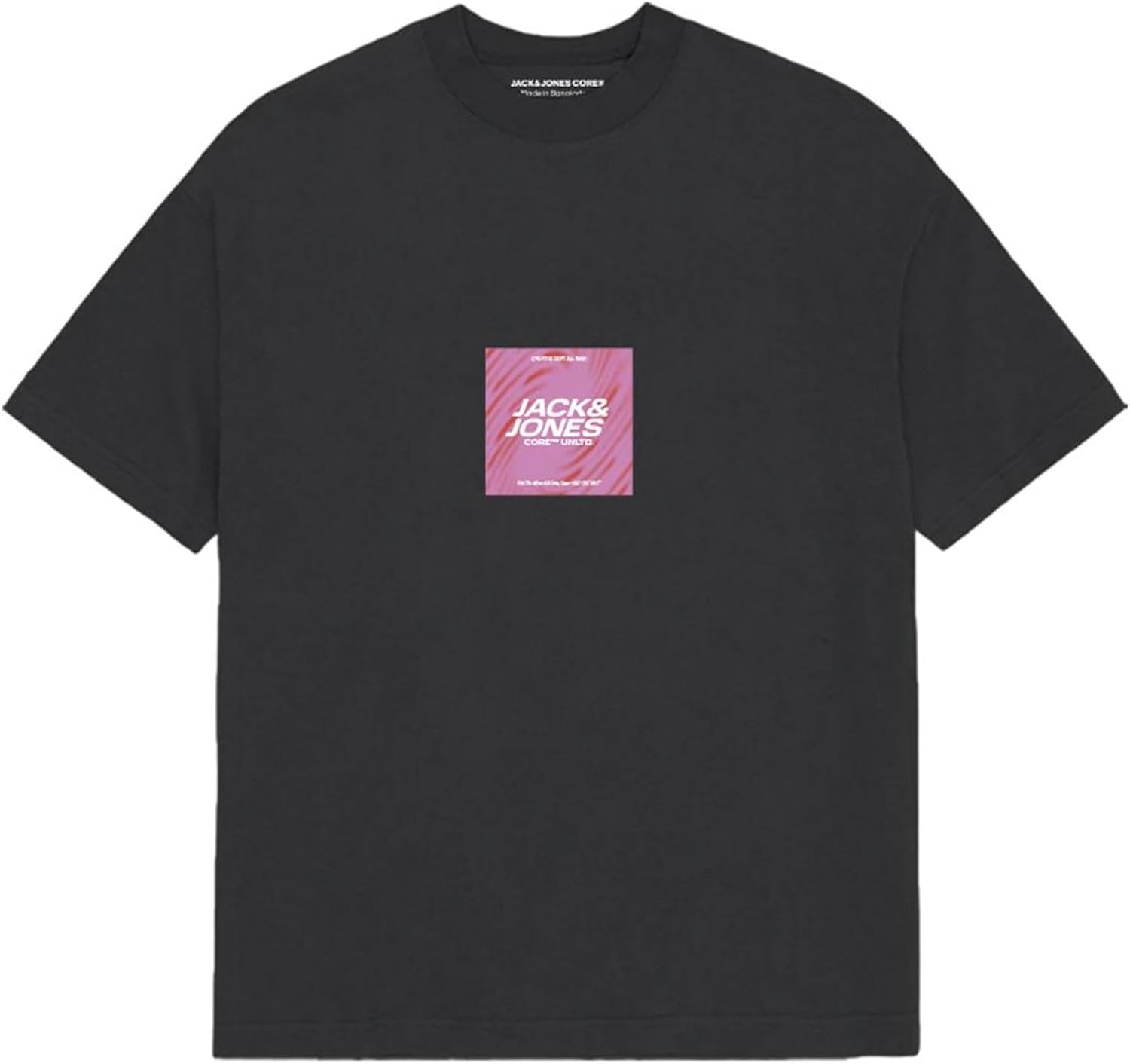 Detalle 2 de Jack & Jones Jcorecharge Front Print SS Crew Neck pour Homme