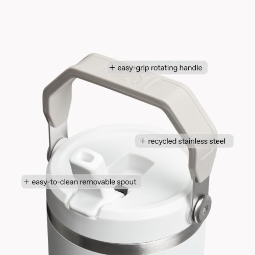 Detalle de STANLEY IceFlow 2.0 Flip Straw Tumbler, 30 oz, Pistachio
