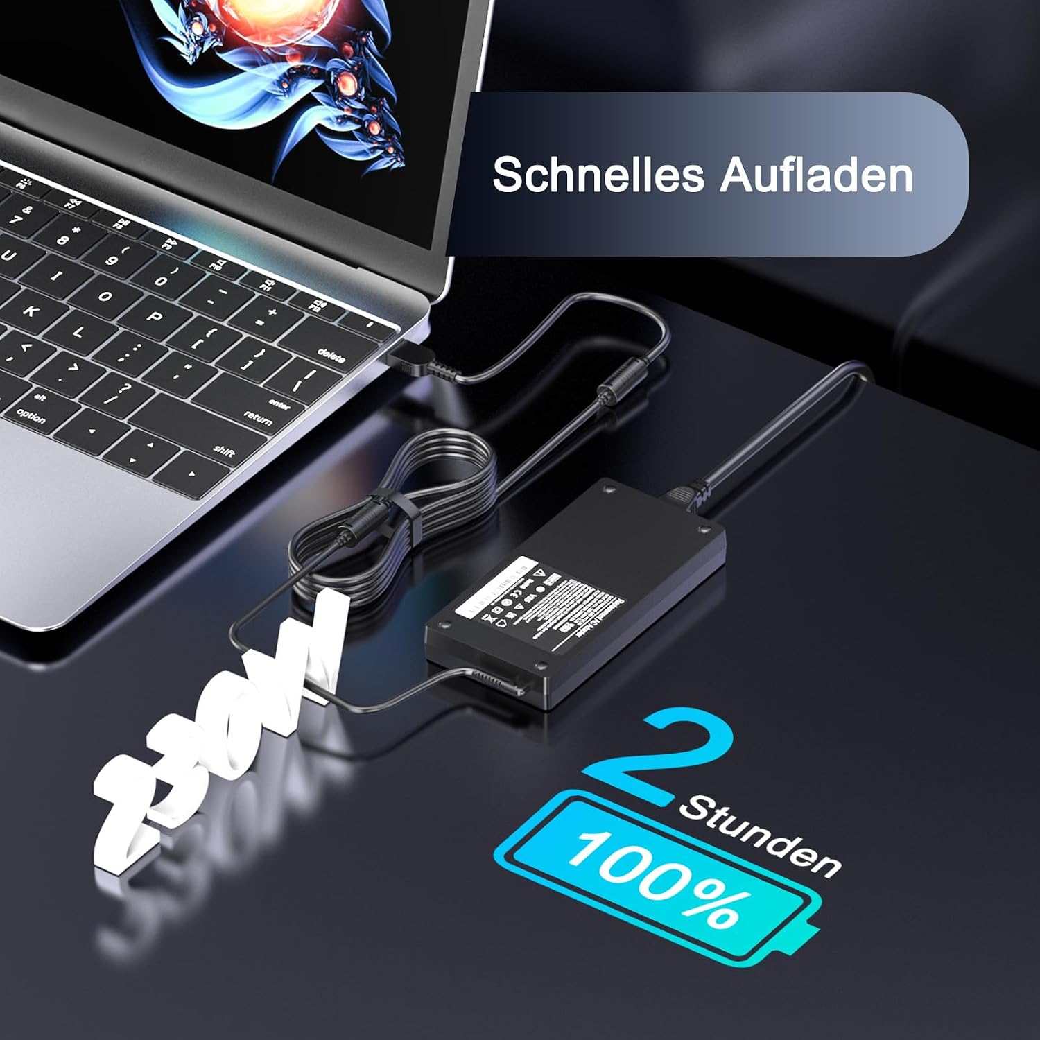 Detalle 2 de 230W USB Laptop-Ladegerät für Lenovo Legion und ThinkPad — ADL230NLC3A (20V, 11,5A)