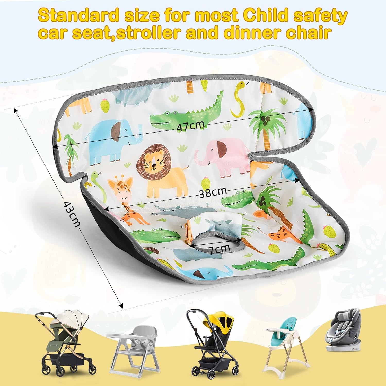 Thumbnail 2 de Rilime Car Seat Protectors 2-Pack: Waterproof, Non-Slip & Machine-Washable Seat Liners