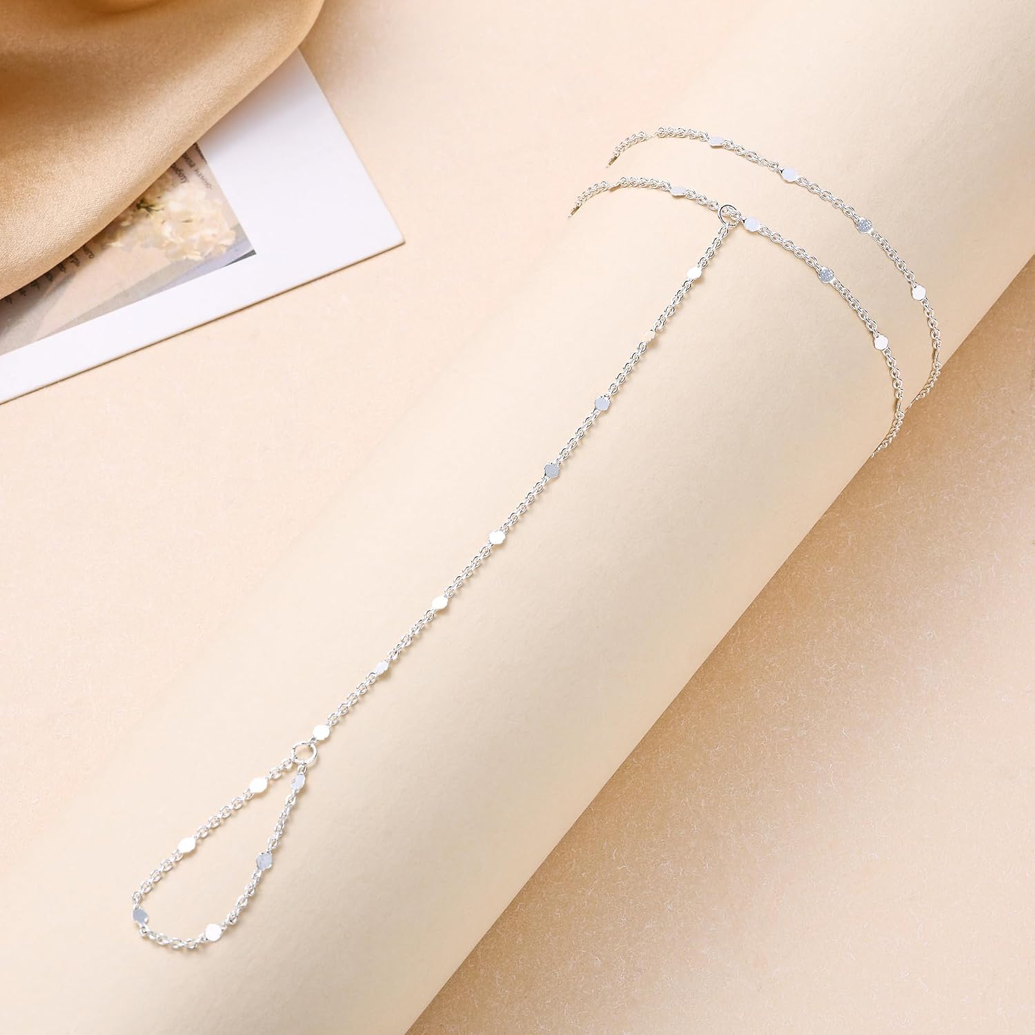 Detalle 2 de Tewiky Zartes Goldarmband 16,5 cm