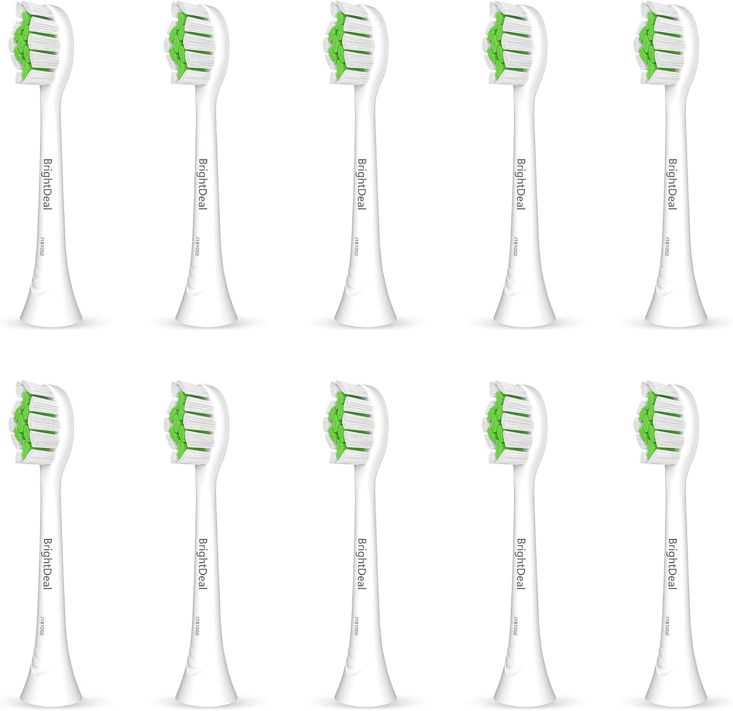 Detalle de BrightDeal Têtes de brosse à dents lot de 10 🪥