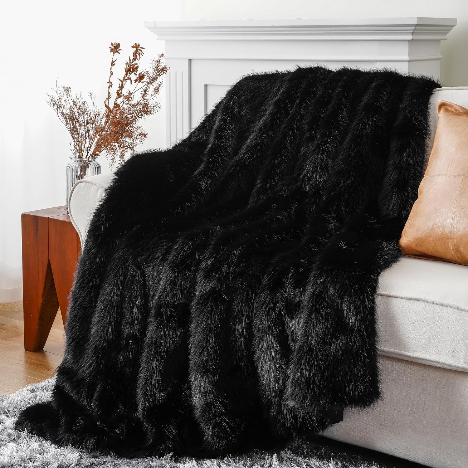 Thumbnail 1 de BATTILO HOME Luxury Faux Fur Throw 150x200cm 🛋