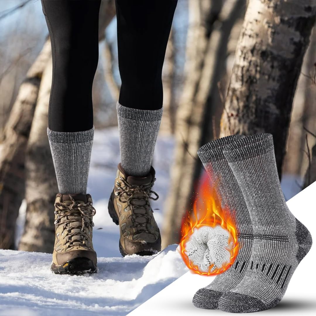 Thumbnail 1 de floconssy Hiking Socks, Wool-Acrylic Blend