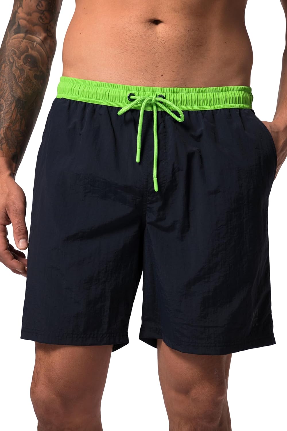 JP 1880 Badeshorts Kontrastbund Short de Bain Homme