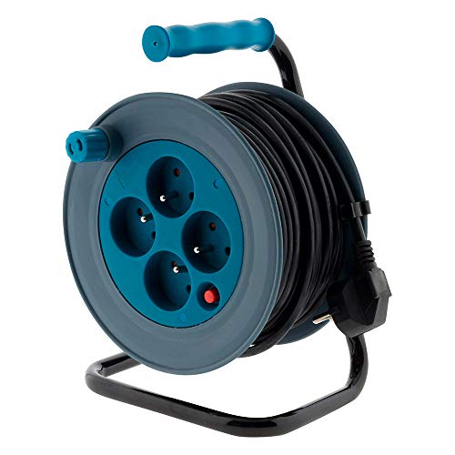 Thumbnail 2 de Zenitech Carrete doméstico 15 m 3G1 mm² Azul 🧰