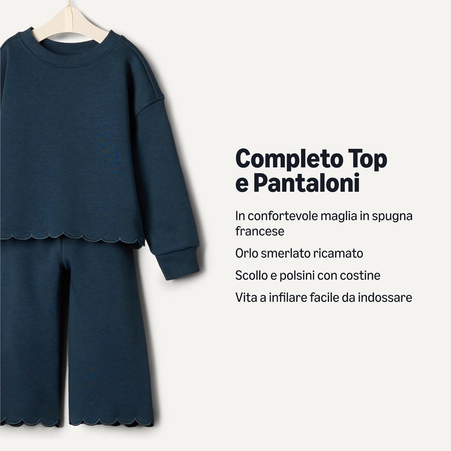 Thumbnail 1 de Amazon Essentials x Sofia Grainge set pantaloni e top in spugna per bimba e bambina
