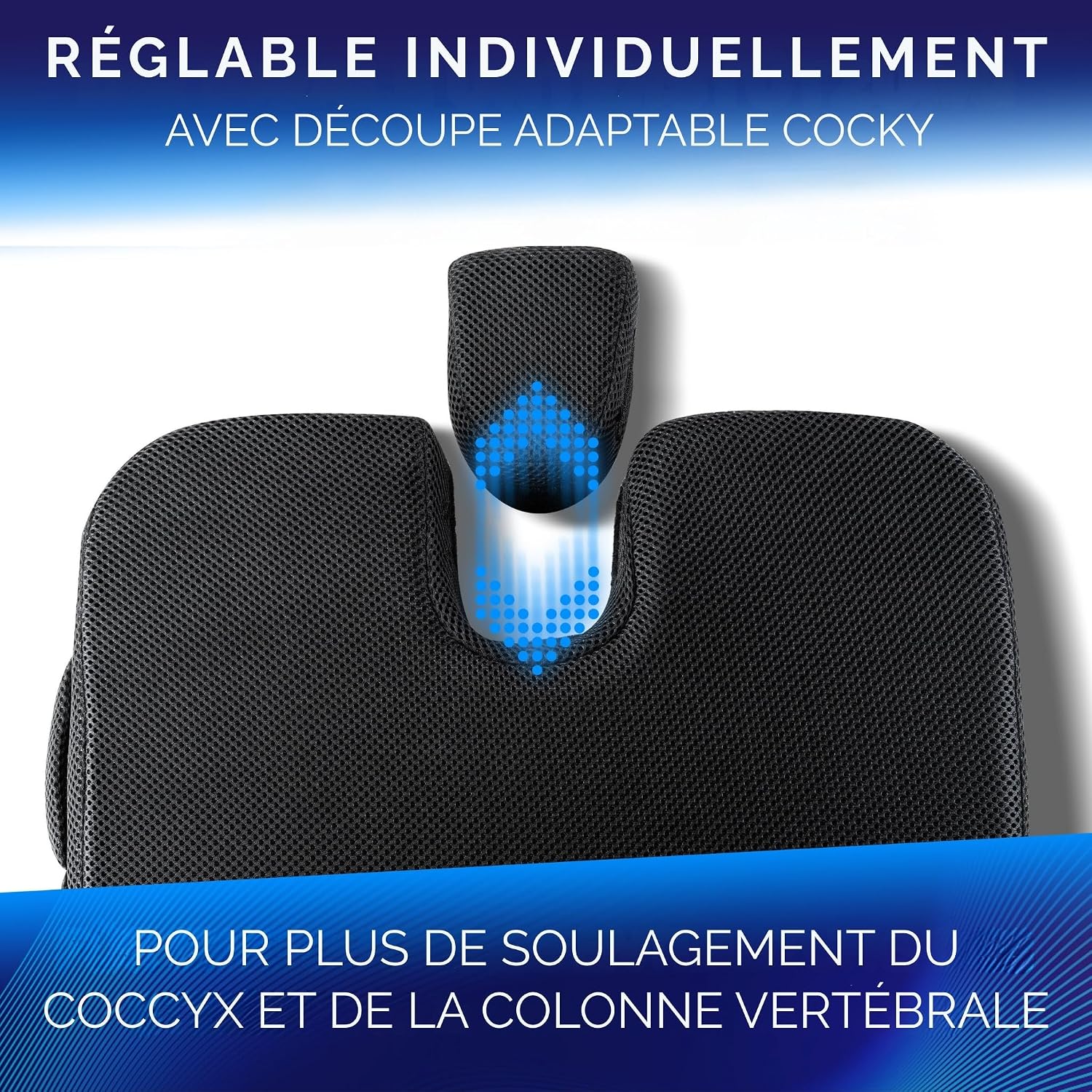 Thumbnail 3 de Healthfix Coussin cunéiforme ergonomique 1 pièce