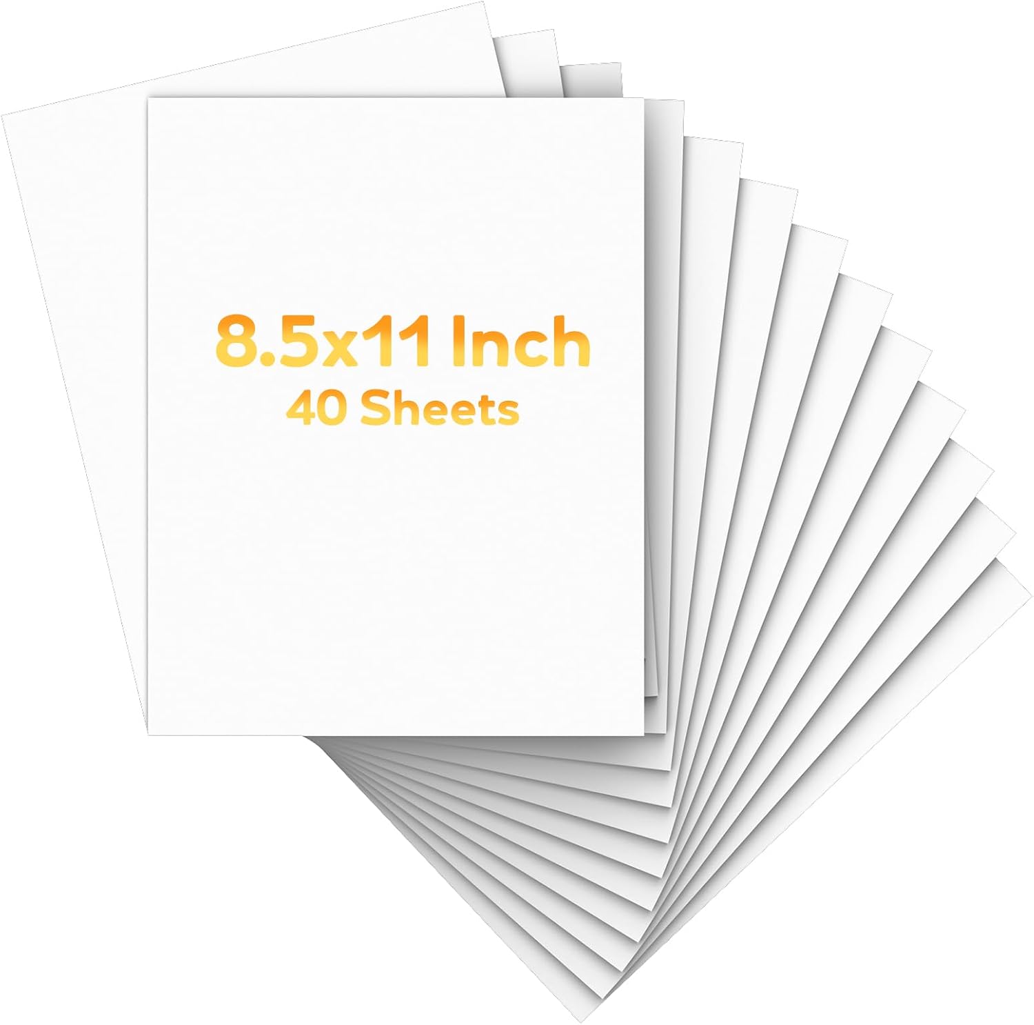 Detalle de White Cardstock Paper 8.5 x 11