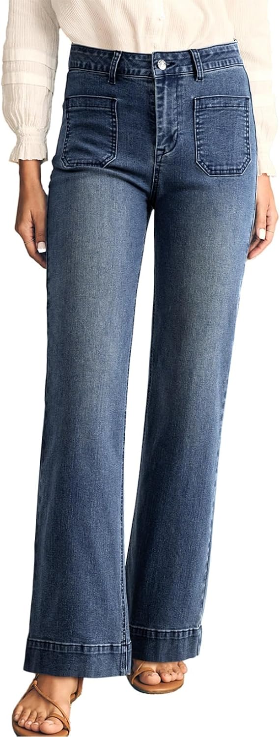 Thumbnail 6 de Astylish Women's Wide-Leg Jeans Cotton Blend