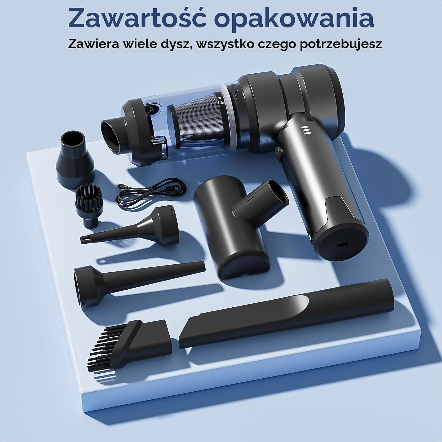 Thumbnail 6 de SKUTZTEK LCH-HEL-XCQ-147 – odkurzacz ręczny 4 w 1, 24 000 Pa, filtr HEPA