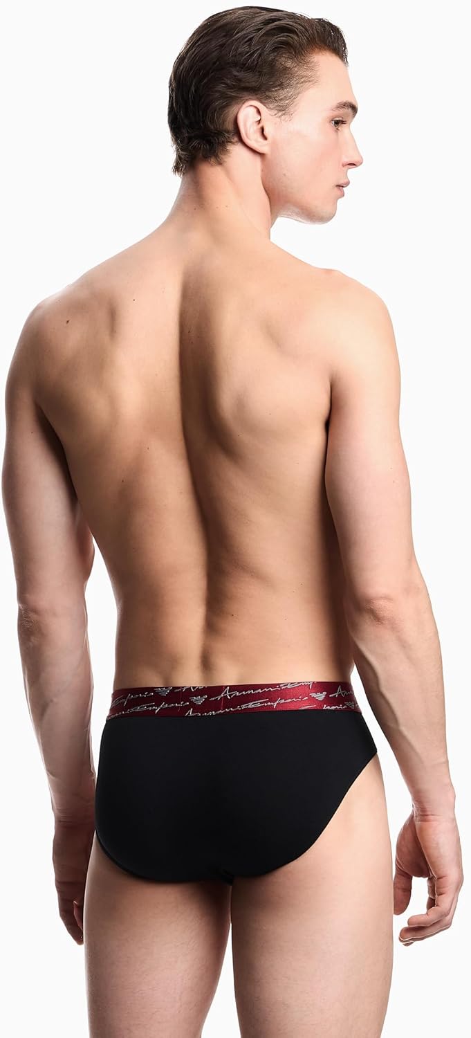 Detalle 2 de Emporio Armani Men's 2-pack Brief Briefs (Confort Fit)