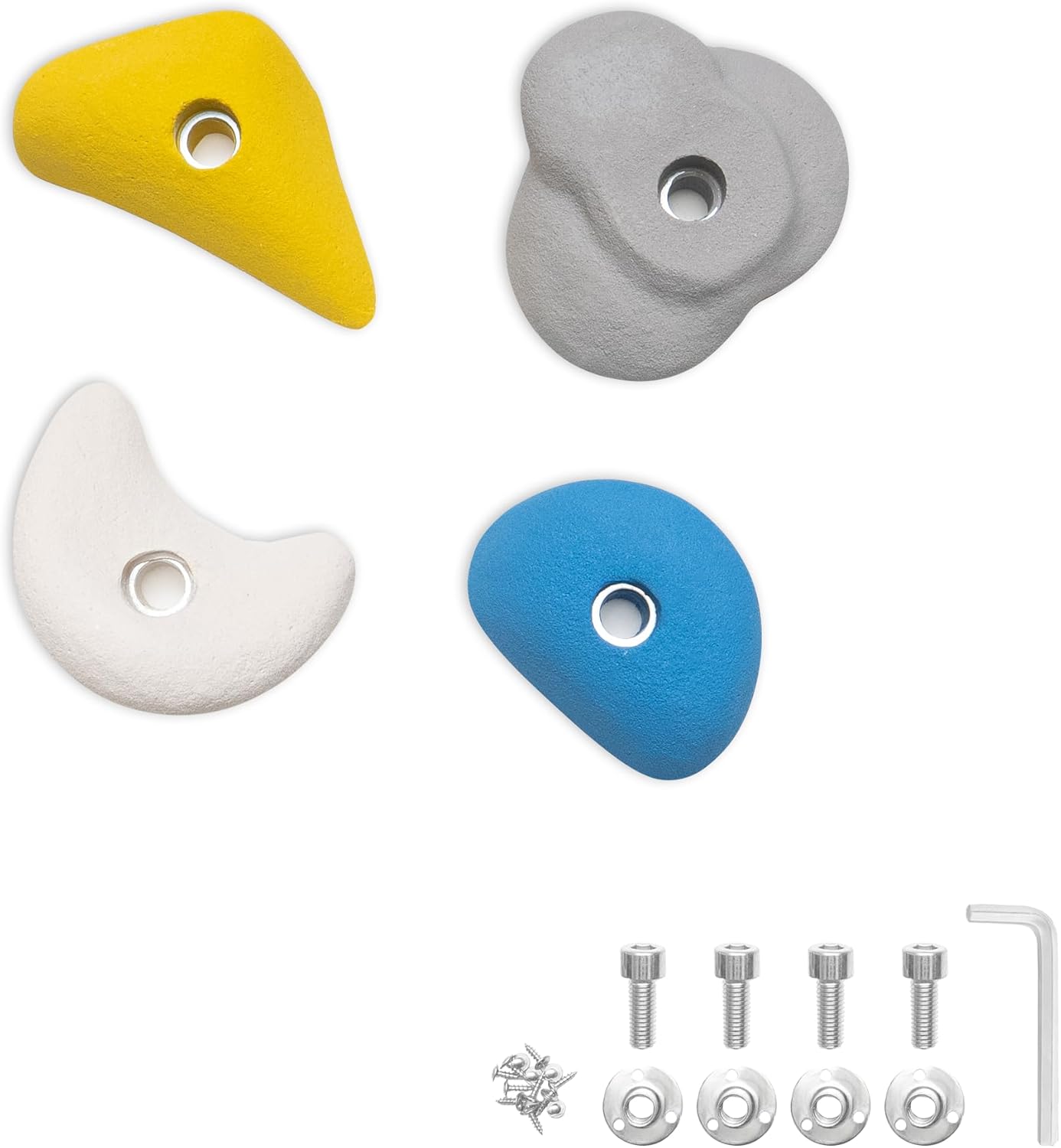 Detalle 2 de MAMOI Prese da Arrampicata: Set di Pietre per Parete Interni ed Esterni (8 pezzi) con Accessori