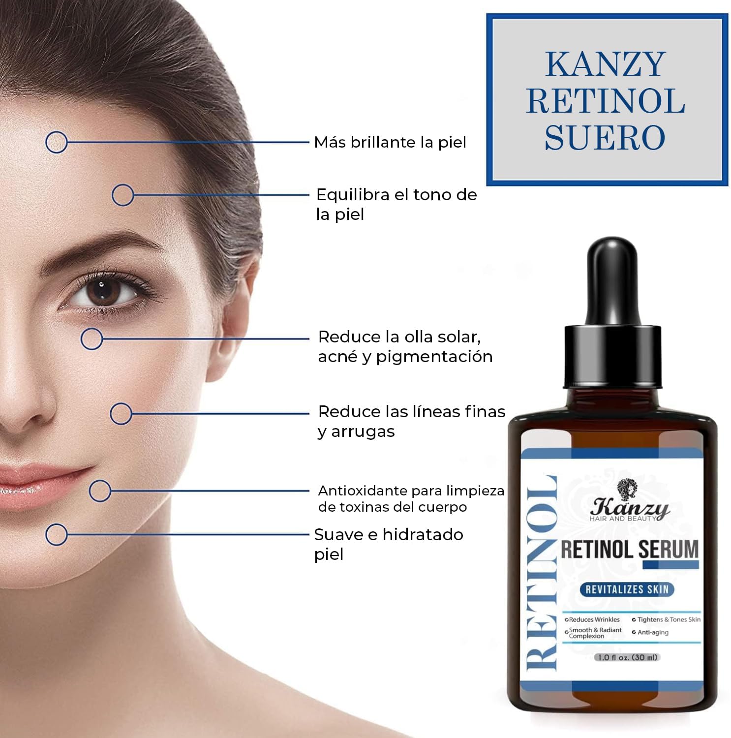 Thumbnail 3 de Kanzy Retinol Sérum 2.5% 30 ml
