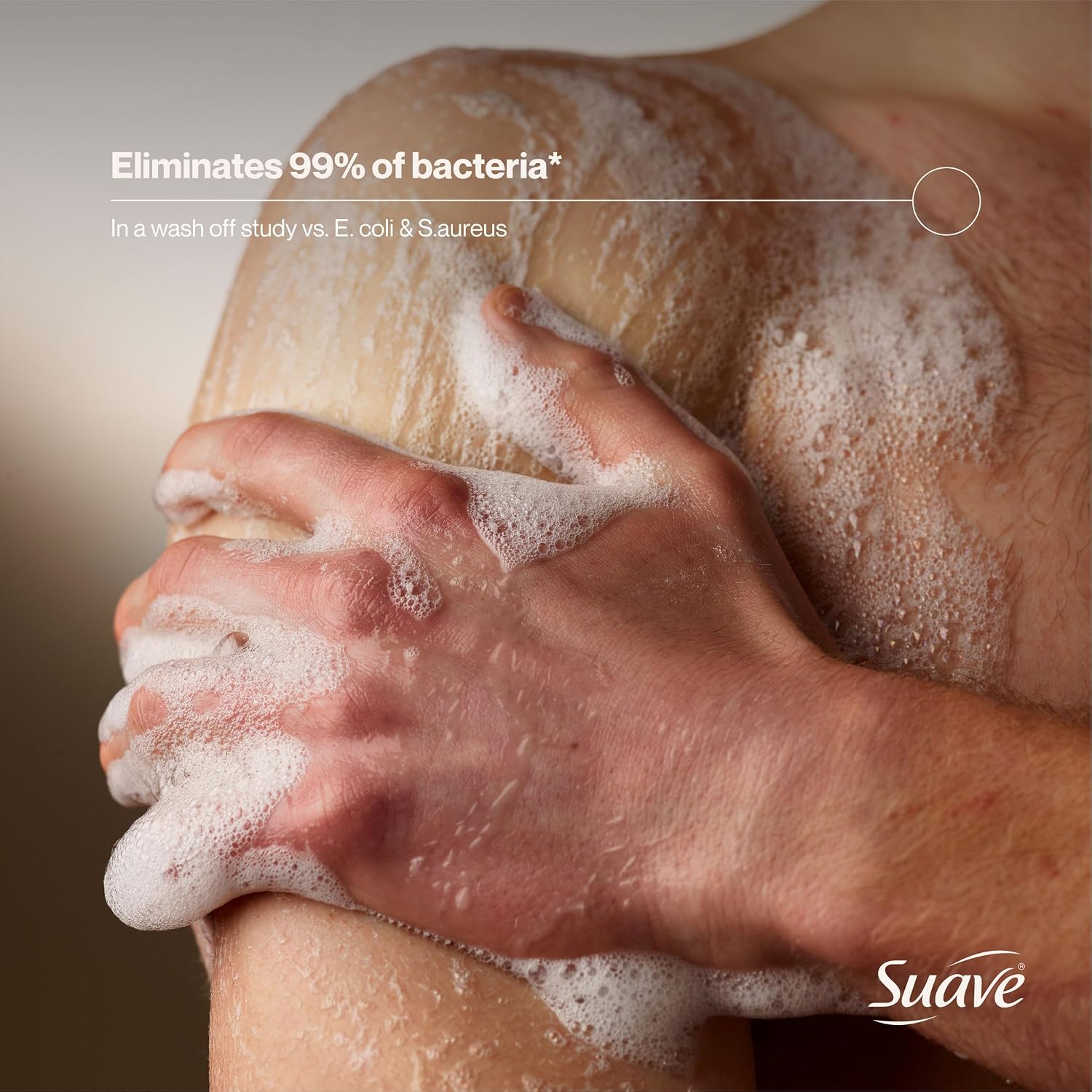 Detalle 2 de Suave+ Deeply Clean Antibacterial Body Wash, 18 fl oz, 6-Pack with Glycerin