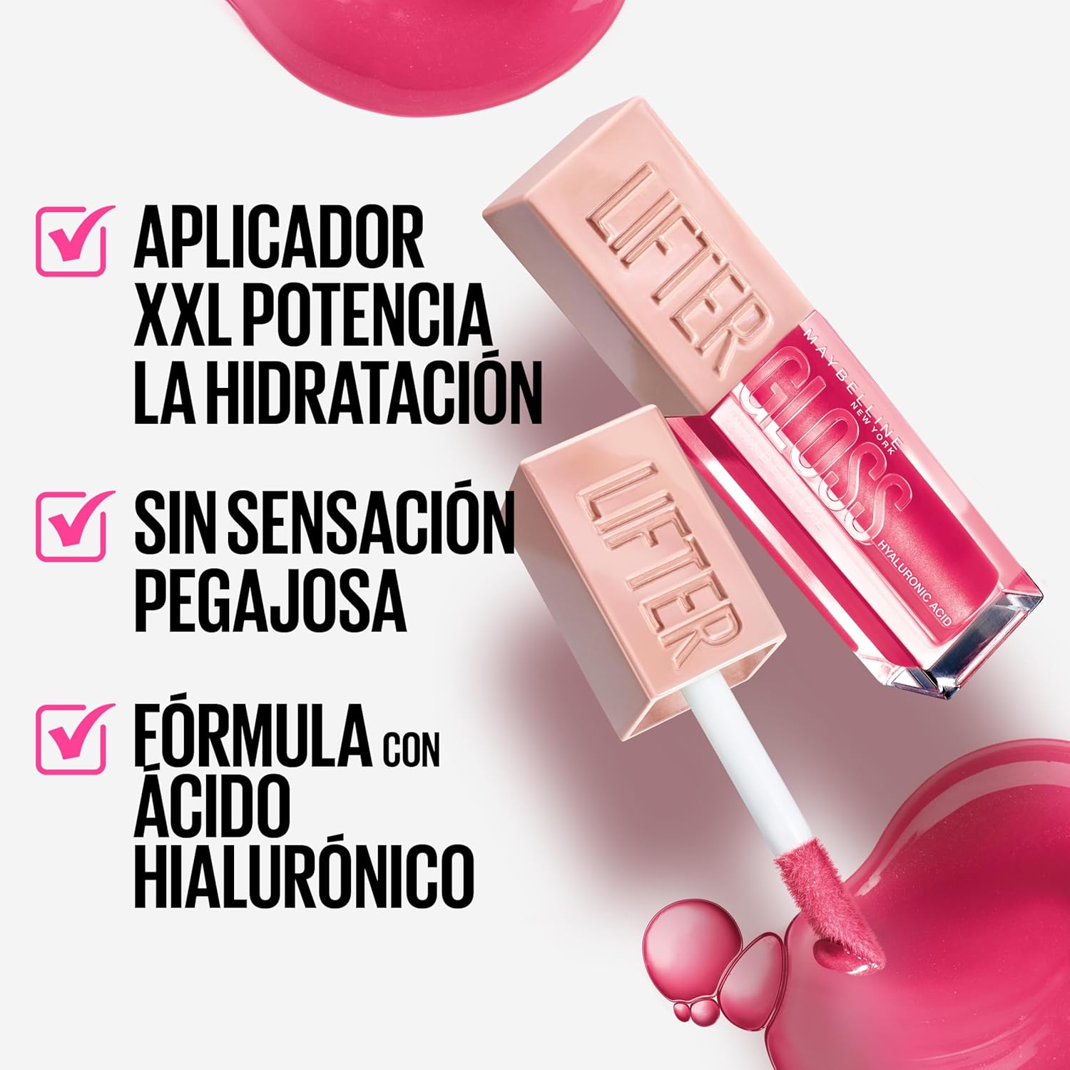 Thumbnail 3 de Maybelline New York Lifter Gloss 21 Gummy Bear 💖 Hidratación
