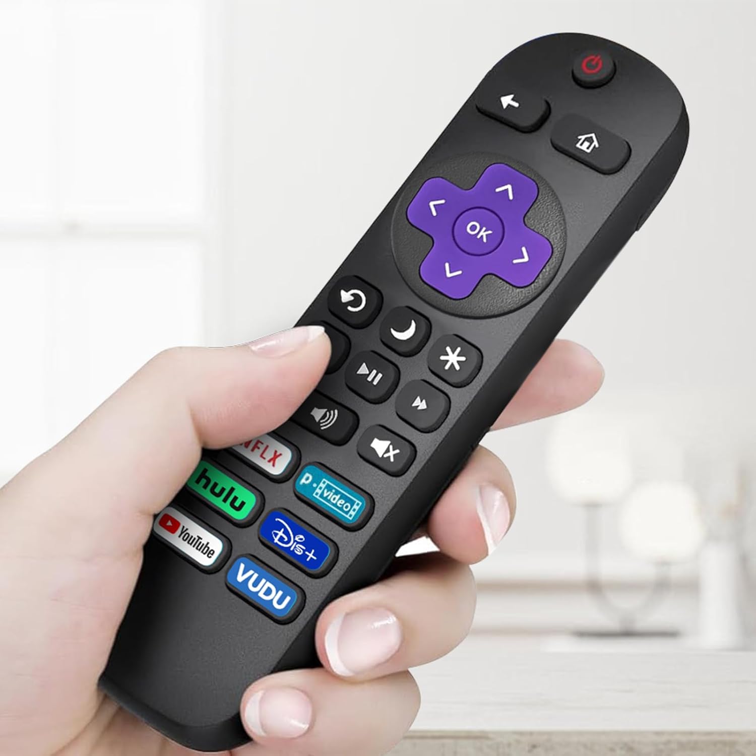 Detalle 1 de 3-Pack Replacement Roku TV Remote
