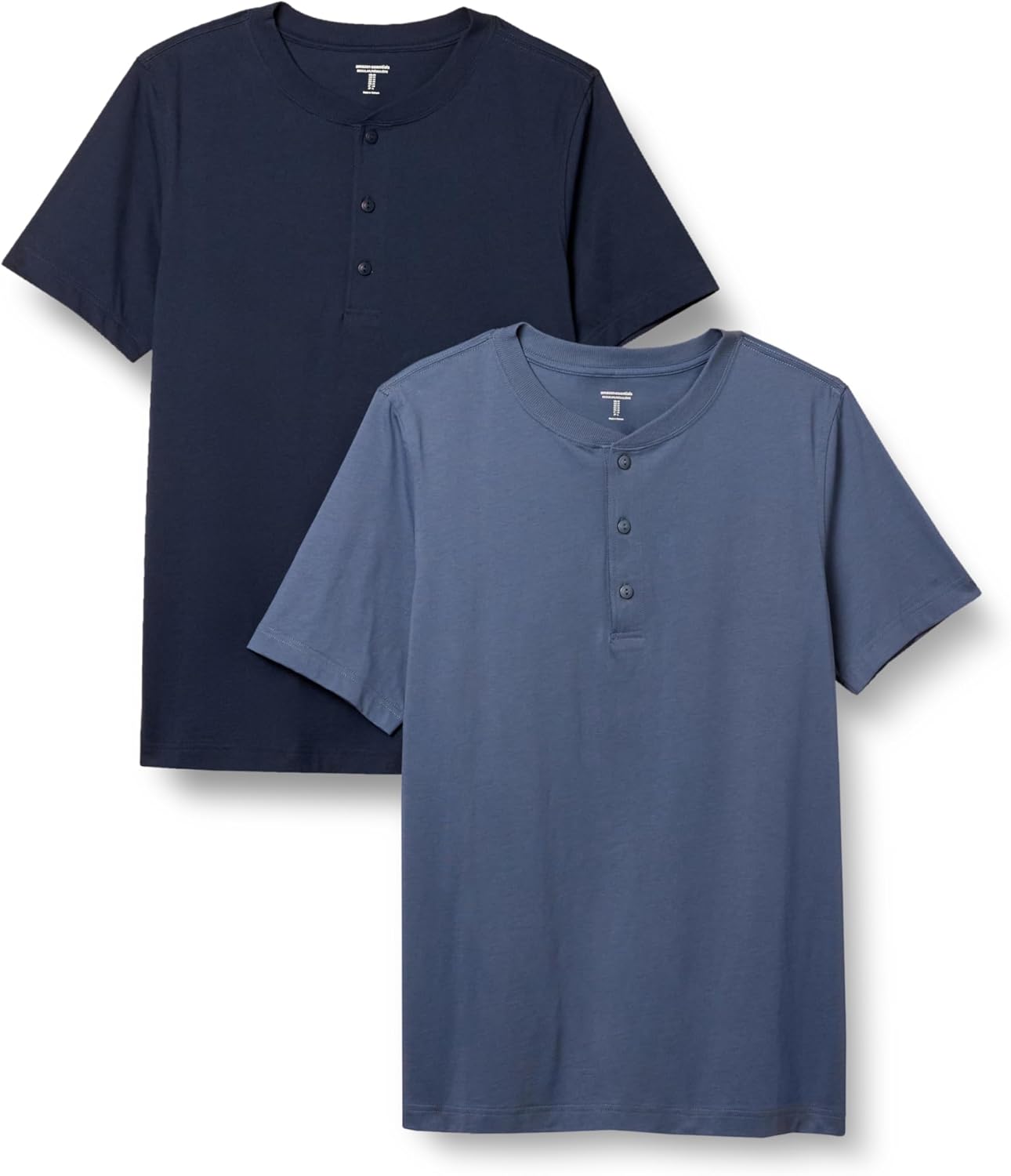 Thumbnail 6 de Amazon Essentials Slim-Fit Henley Tee Pack of 2