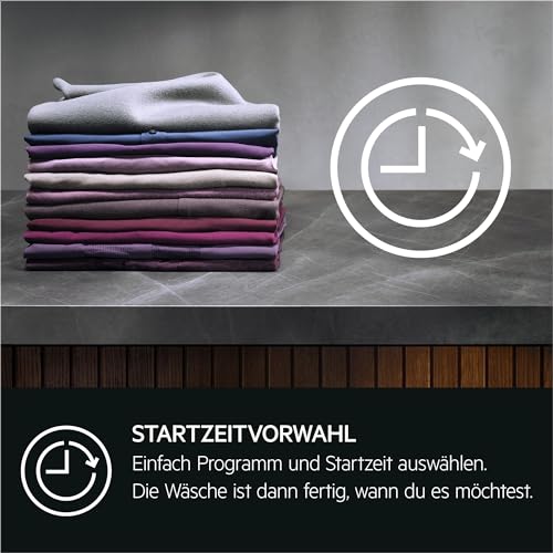 Detalle de AEG Waschmaschine Serie 6000 8 kg mit ProSense Mengenautomatik – L6AMZ48FL