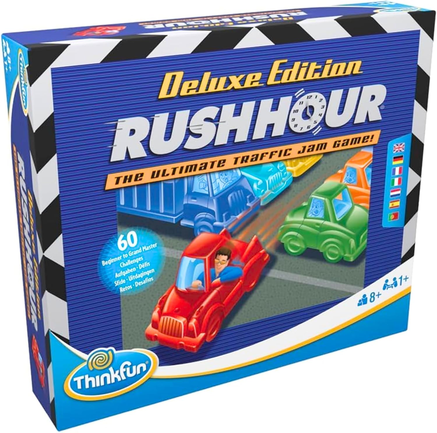 Detalle 2 de Thinkfun Rush Hour Deluxe – Jeu de logique et casse-tête, édition Deluxe Ravensburger 76438