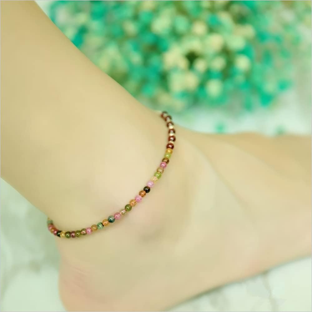 Thumbnail 6 de EUMENIDES Stretch Rope Beaded Anklet 9.45 Inch