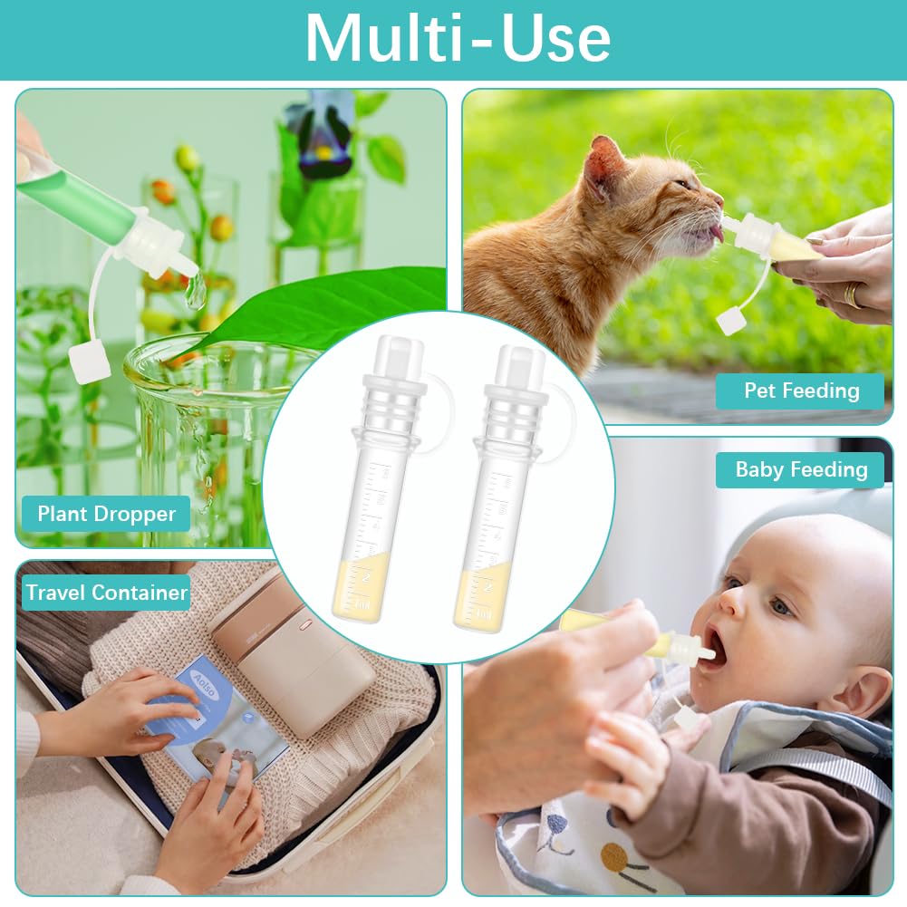 Thumbnail 6 de Aolso Colostrum Collector – Wiederverwendbarer Silikon-Sammler, 6 Stück / 6 ml, BPA-frei