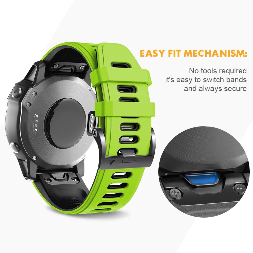 Detalle de NotoCity cinturino Garmin Fenix 26 mm