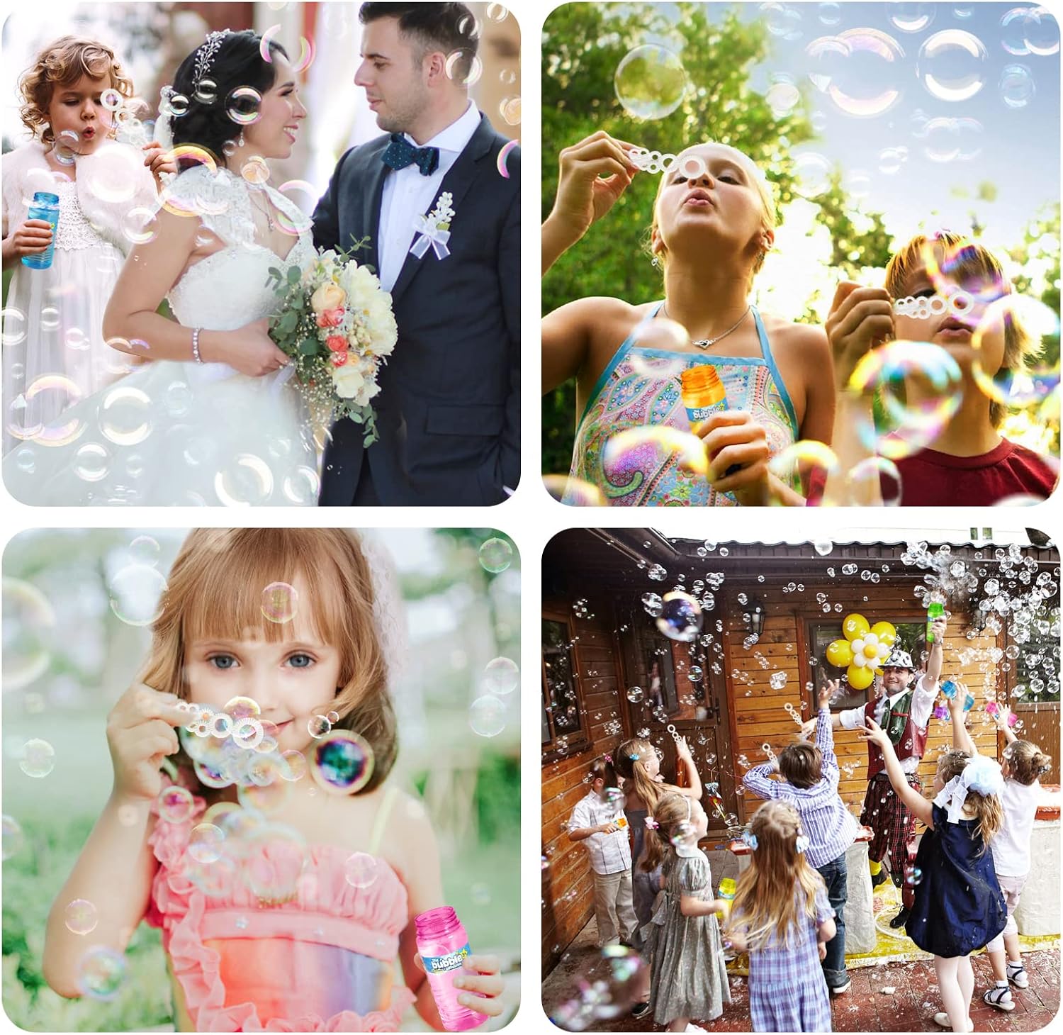 Thumbnail 6 de Springflower Bubble Bottles 24-Piece Set