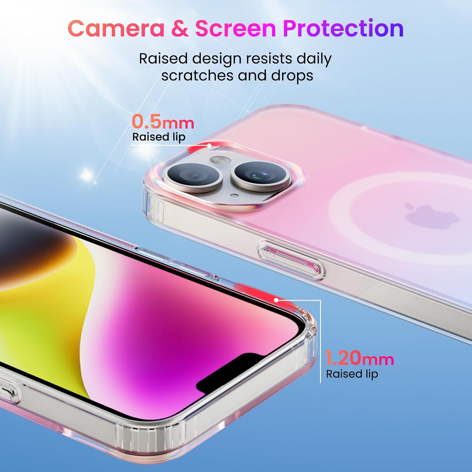 Thumbnail 4 de ORNARTO MagSafe iridescent iPhone 13/14 case 6.1"