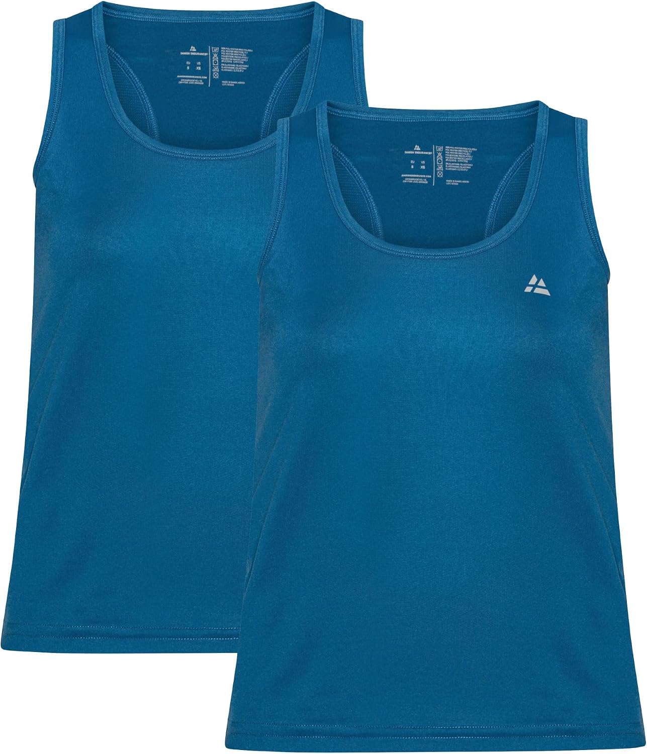 Thumbnail 6 de DANISH ENDURANCE Gym Tank Top for Women, Running Vest, 1 or 2 Pack