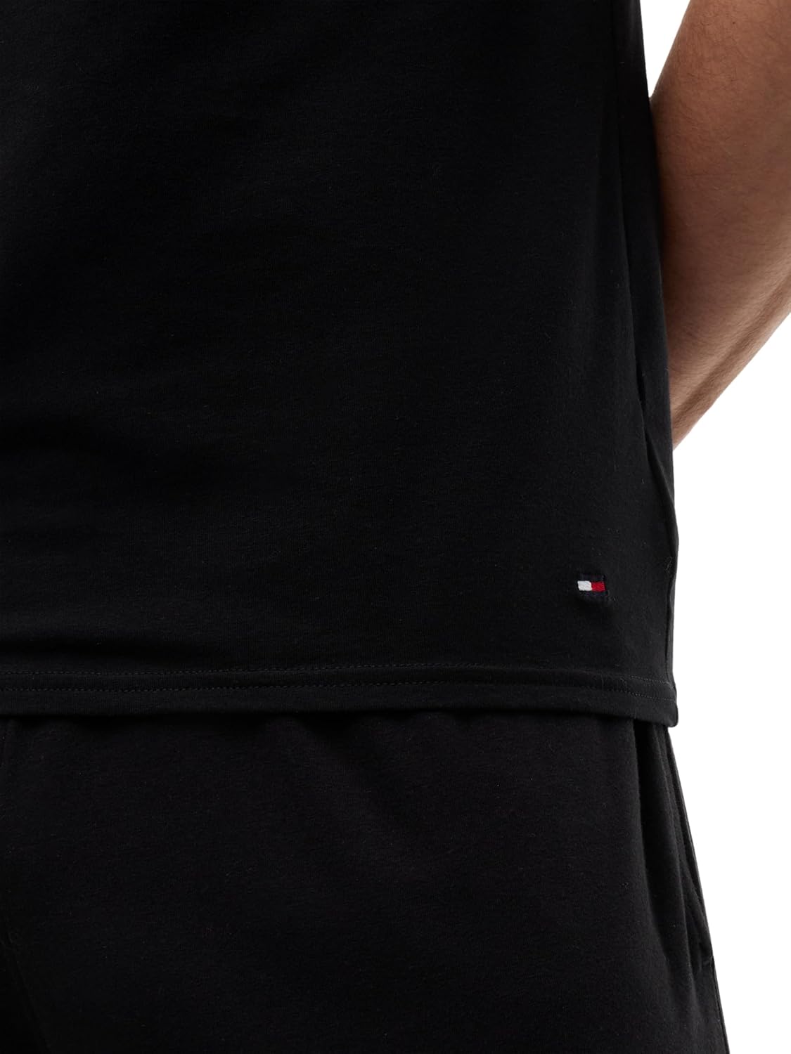Thumbnail 3 de Tommy Hilfiger 2S87903767 T-Shirt Uni Col V - Manches Courtes - Lot de 3 - Homme