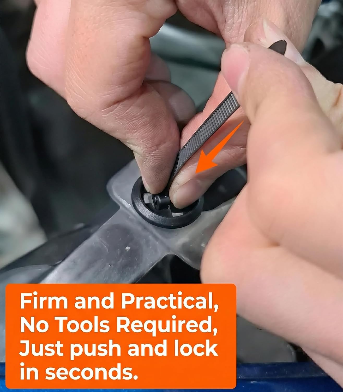 Thumbnail 4 de Nylon automotive cable tie fasteners
