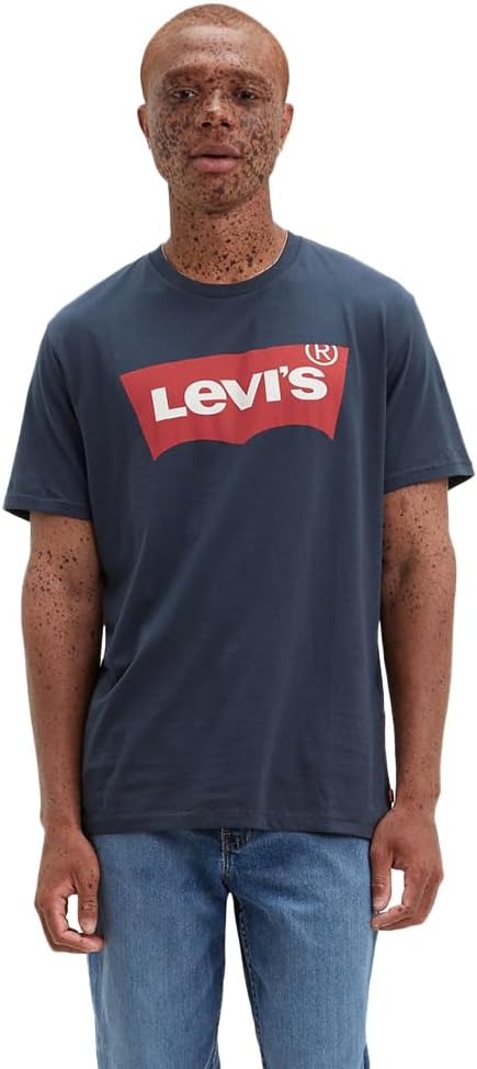 Thumbnail 3 de Levi's Herren Graphic Set-In Neck T-Shirt „Batwing Logo“