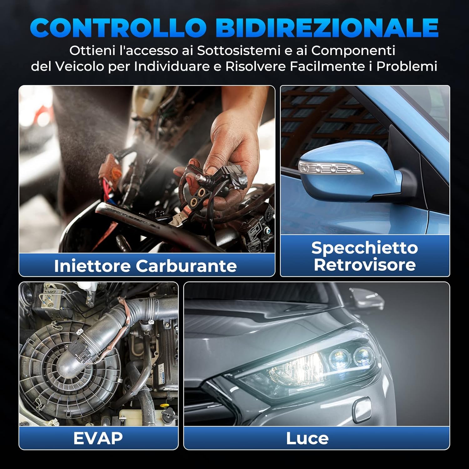 Thumbnail 4 de TOPDON ArtiDiag Pro V2.0 OBD2 con controllo bidirezionale e codifica ECU