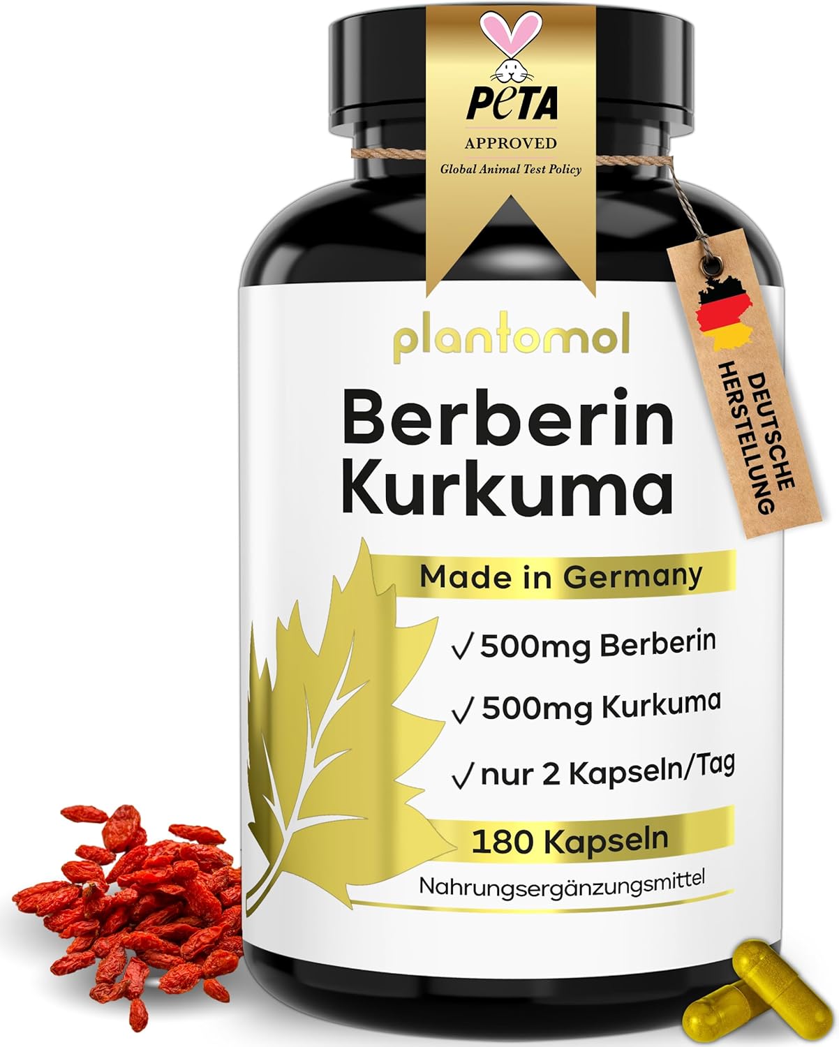 Detalle de Plantomol 11-fach Berberin Komplex