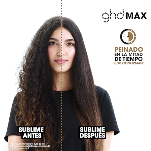 Detalle de ghd Max: Plancha de Pelo Profesional de Placas Anchas para Cabello Largo y Grueso