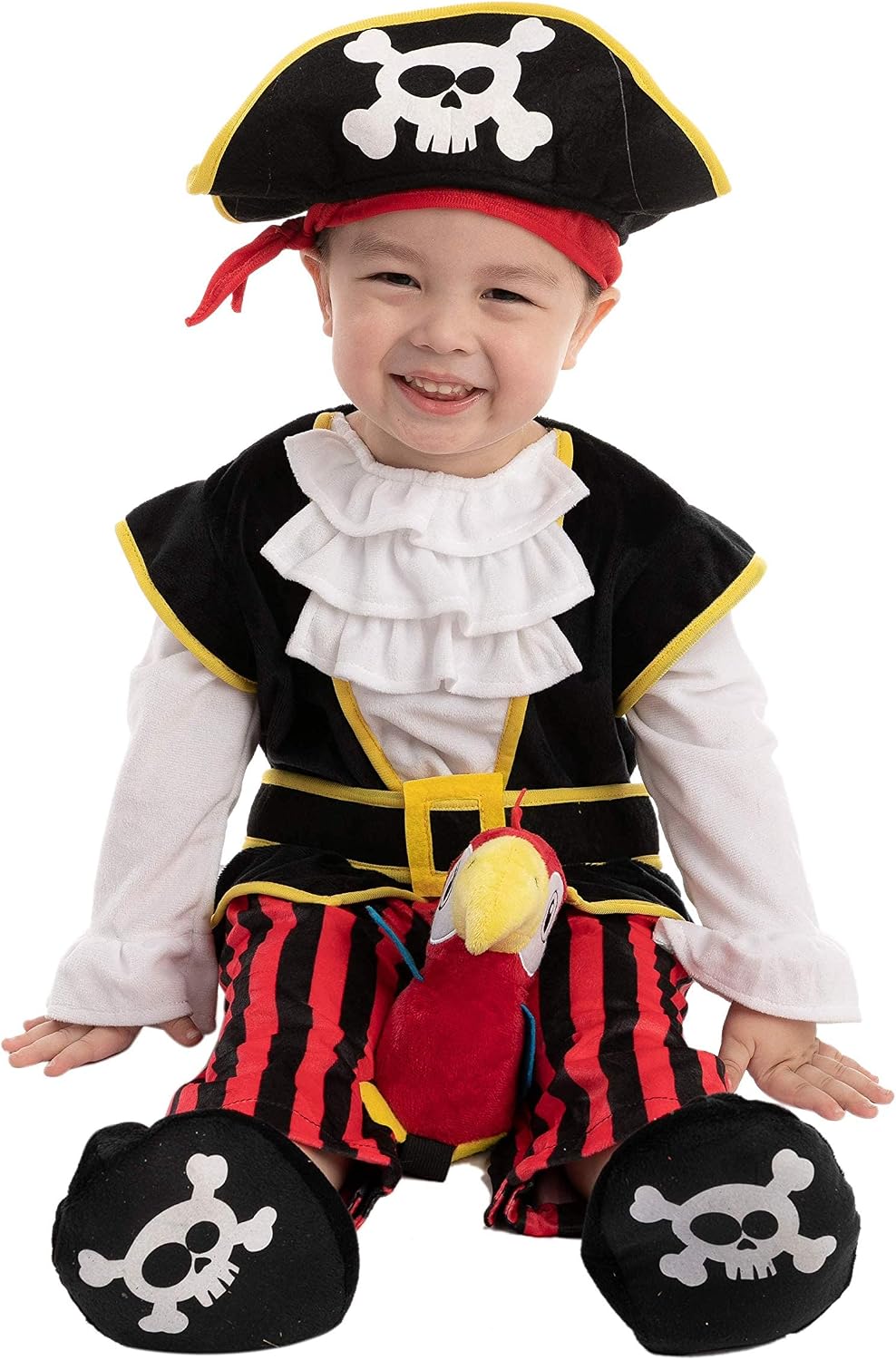 Detalle de Spooktacular Creations Piratenkostüm 6–12 Monate 🎭