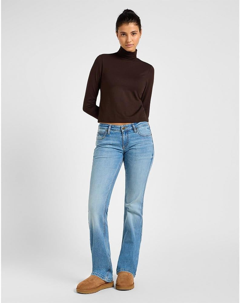Detalle de Lee - Midrise Bootcut Jean, Donna