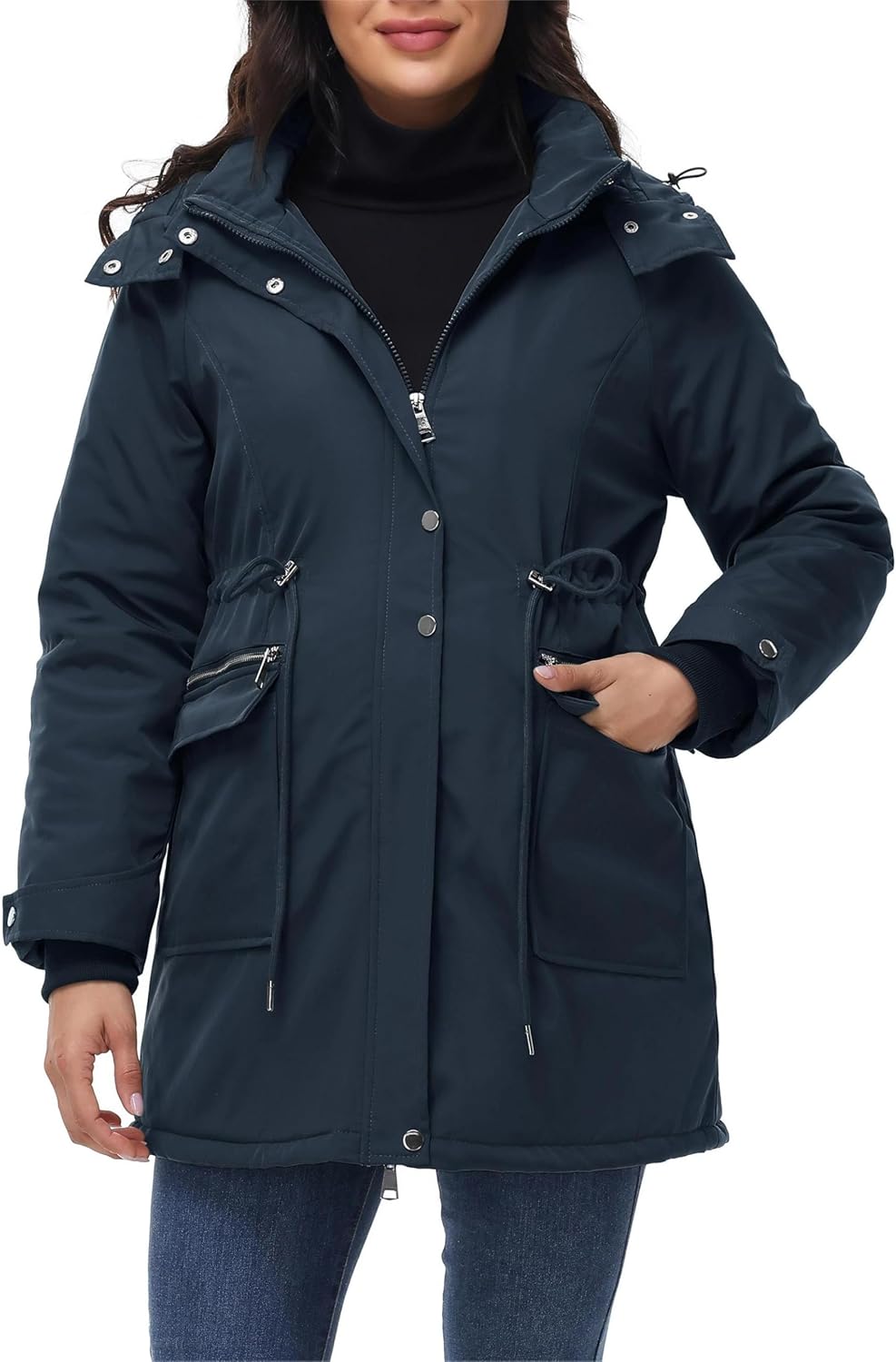Thumbnail 4 de Maacie Maternity Winter Parka Coat – Waterproof, Warm Puffer Jacket with Hood and Adjustable Waist