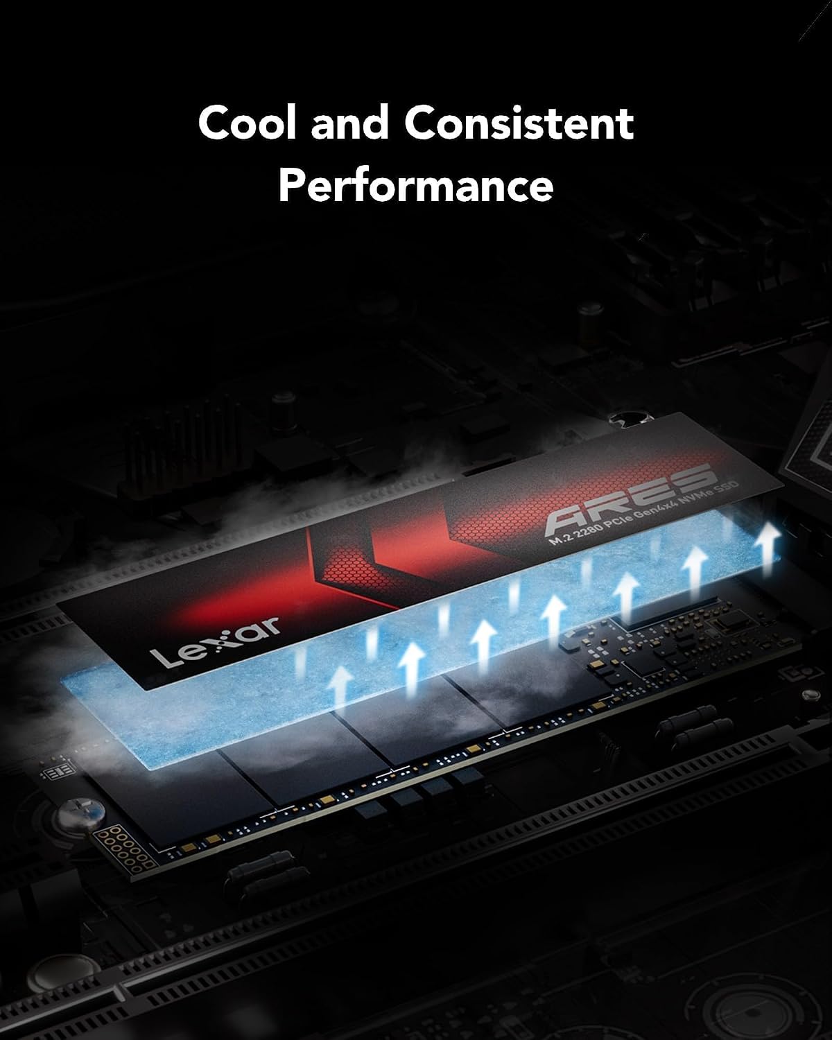 Thumbnail 5 de Lexar ARES 512Go M.2 PCIe Gen4 NVMe