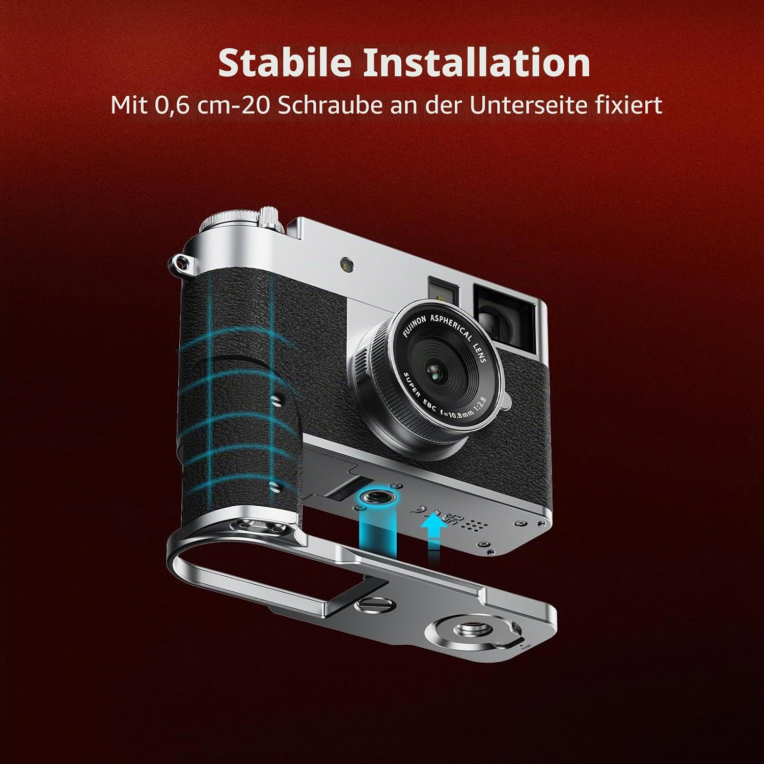 Thumbnail 2 de SMALLRIG X Half 44,5 g L‑Griff für FUJIFILM X Half