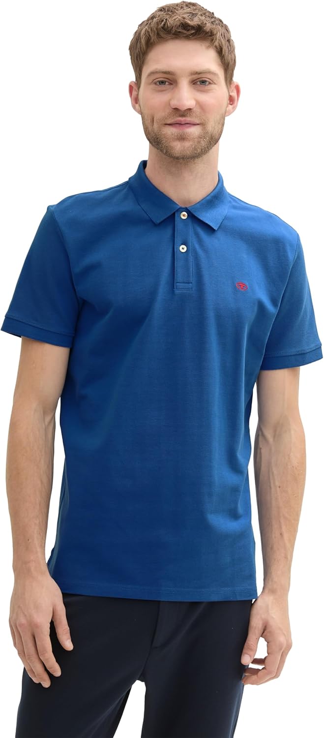 Thumbnail 4 de TOM TAILOR Herren Piqué-Poloshirt aus Baumwolle – bequem & alltagstauglich
