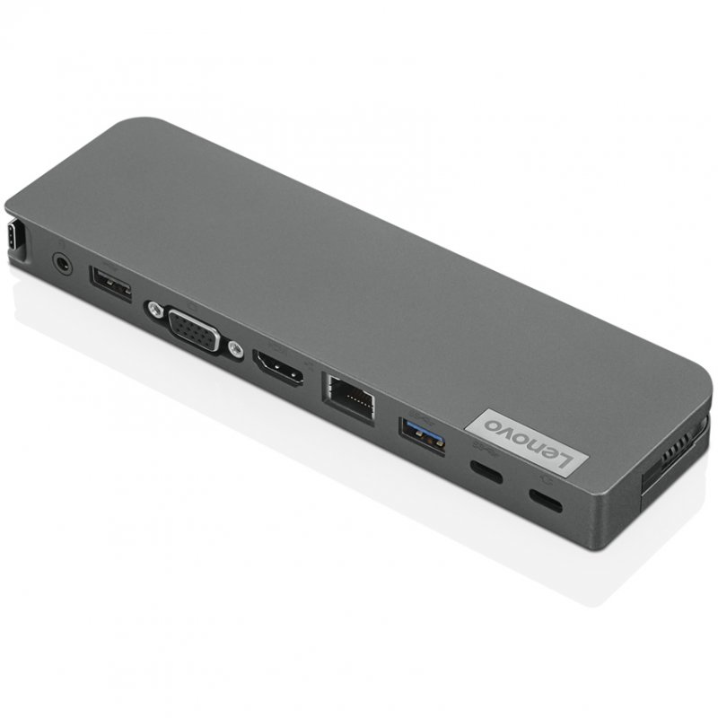 Detalle de Lenovo 40AU0065EU Hub USB-C: expansión multipuerto para productividad conectada