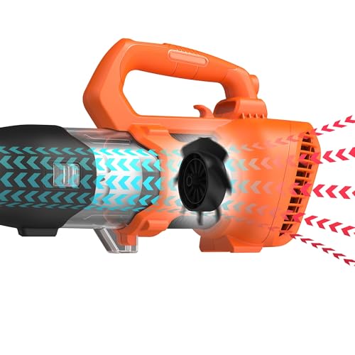 Thumbnail 3 de Black+Decker BEBL185-QS: Soplador de hojas axial, 1.850 W, 225 km/h y 12,5 m³/min